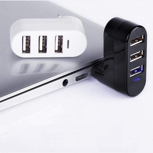 USB 2.0 Splitter Hub Multi-Interface High-Speed Expansion