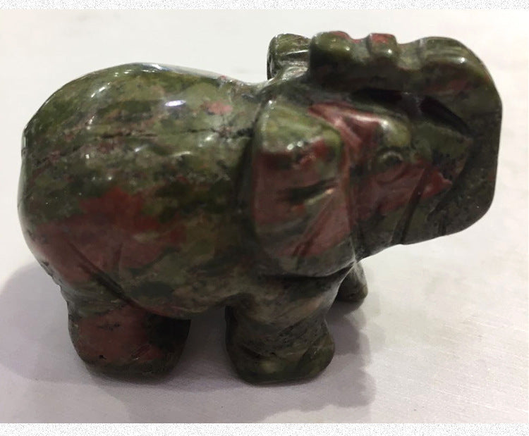 Crystal Elephant Ornament