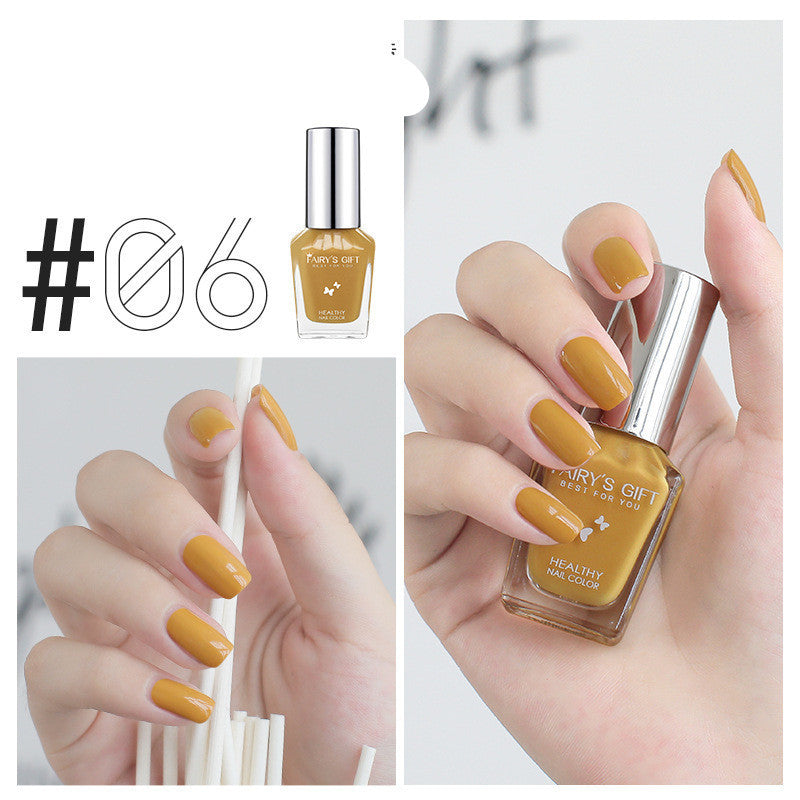 Water-Based Tear-Free Transparent Nail Polish