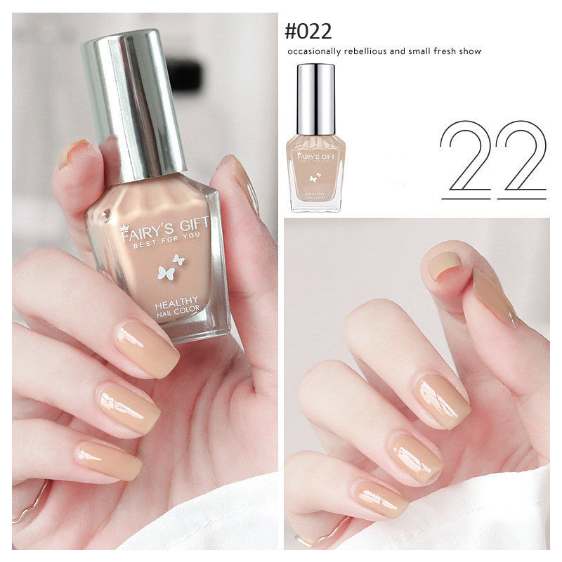 Water-Based Tear-Free Transparent Nail Polish