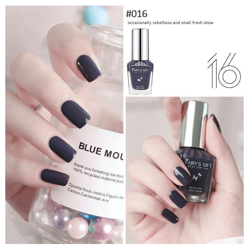 Water-Based Tear-Free Transparent Nail Polish