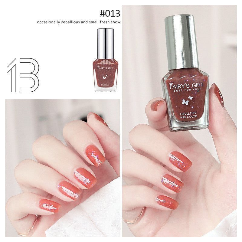 Water-Based Tear-Free Transparent Nail Polish