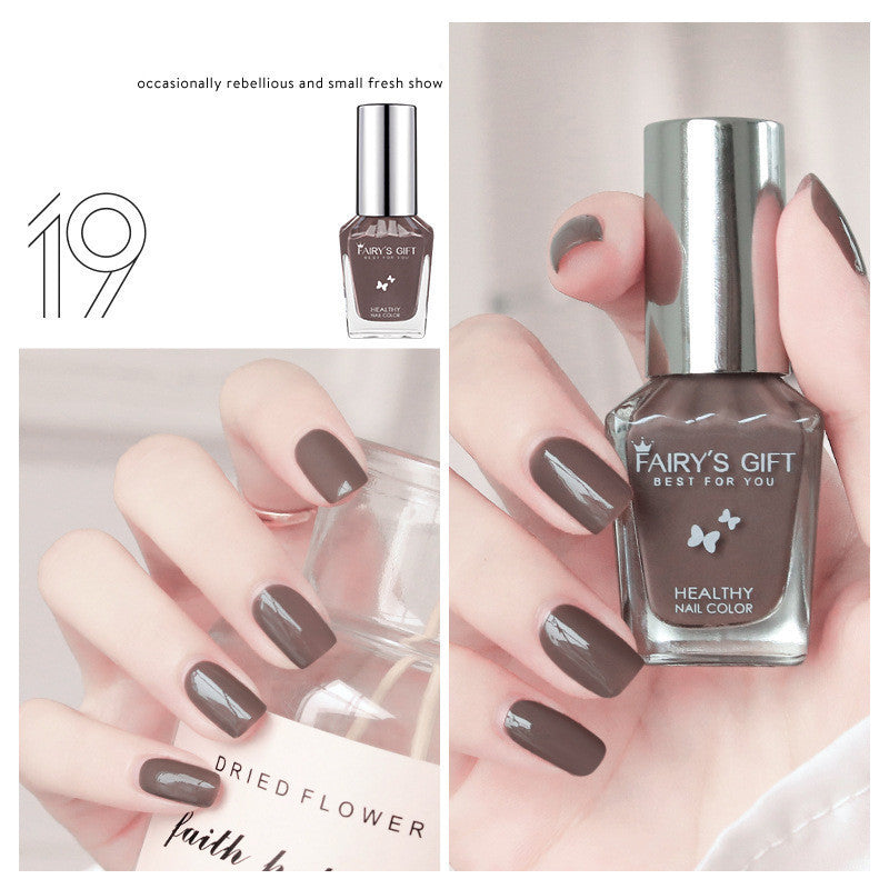 Water-Based Tear-Free Transparent Nail Polish