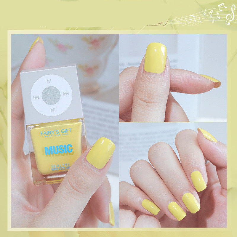 Odorless Cherry Nail Polish Non-Peelable