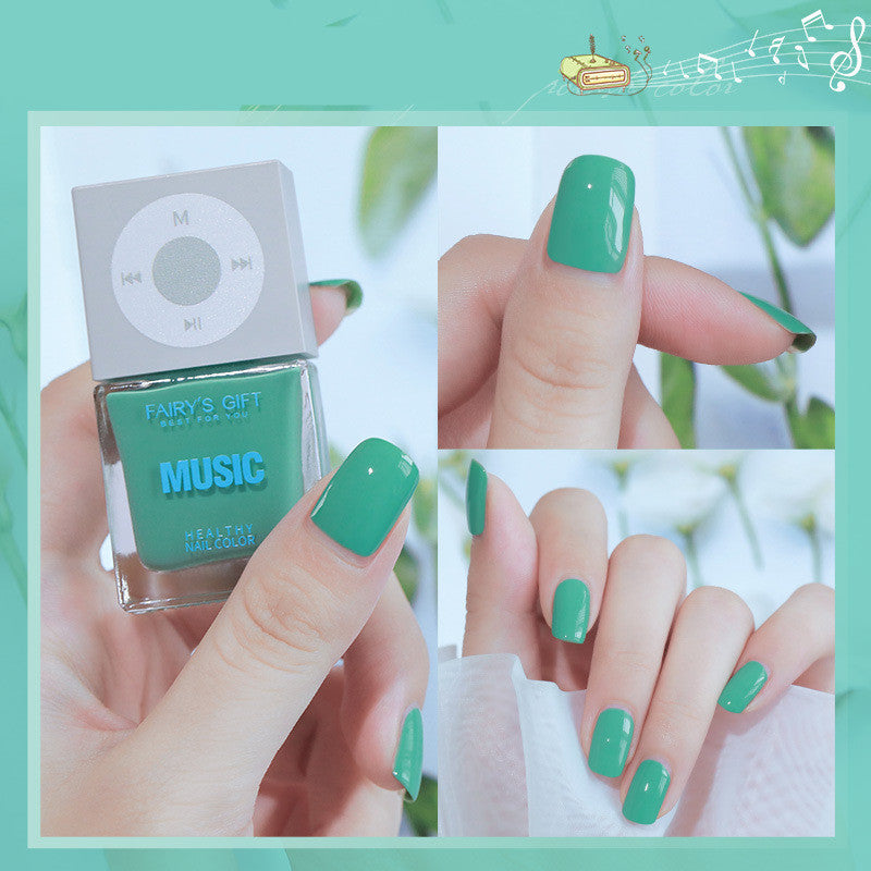 Odorless Cherry Nail Polish Non-Peelable