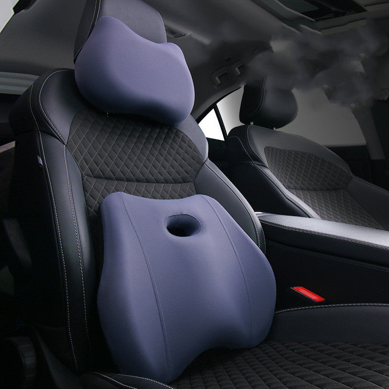 Memory Foam Neck Pillow Lumbar Support for Car