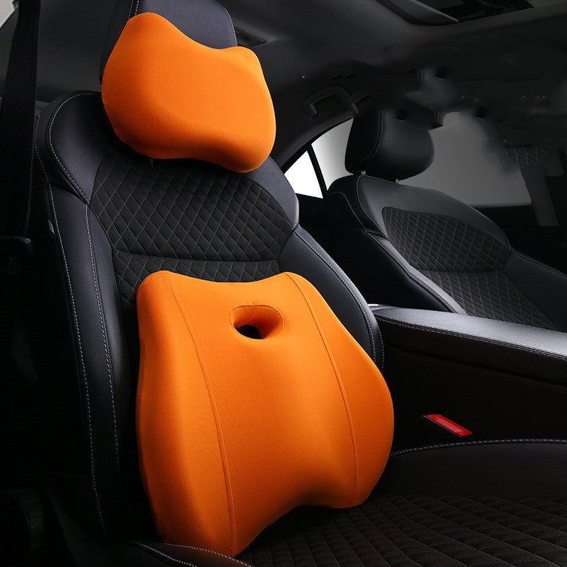 Memory Foam Neck Pillow Lumbar Support for Car