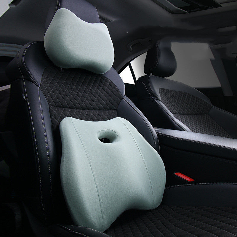 Memory Foam Neck Pillow Lumbar Support for Car