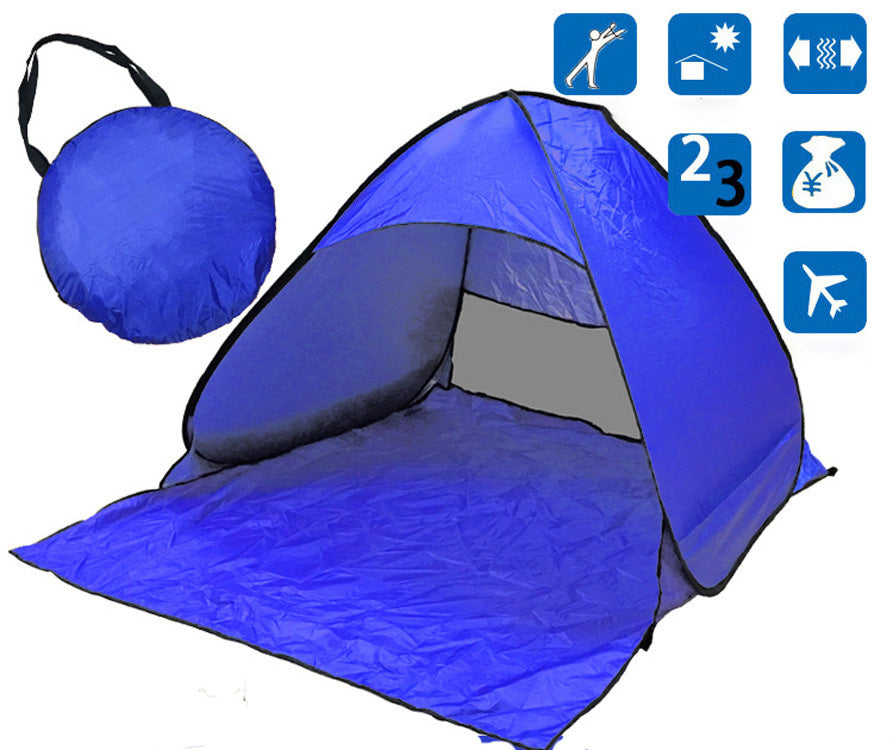 Tent Free To Build Camping Beach Sunscreen Tent Quick Outdoor Camping Tent