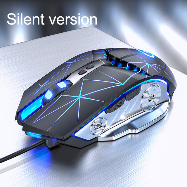 Wired Silent Gaming Mouse