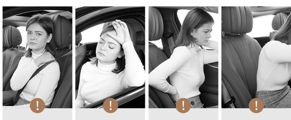 Memory Foam Car Headrest Neck Pillow