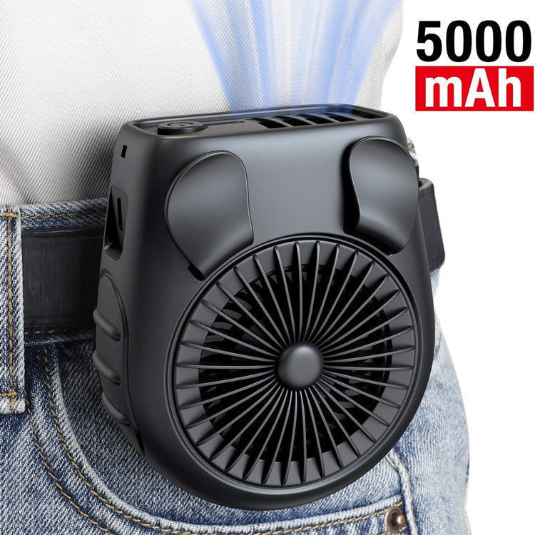 Mini Rechargeable Hanging Waist Neck Fan