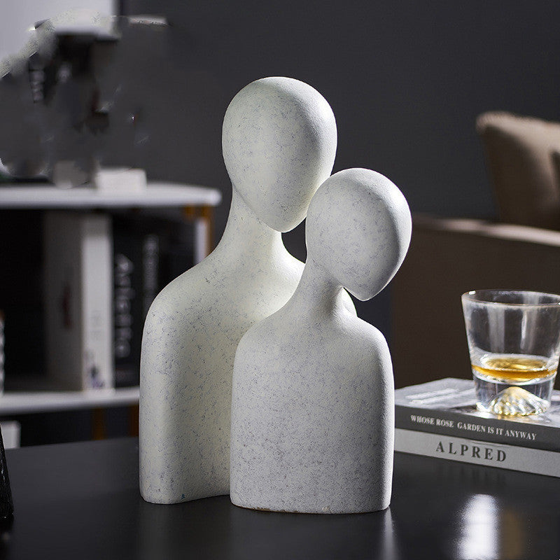 Nordic Abstract Figure Statue Decor
