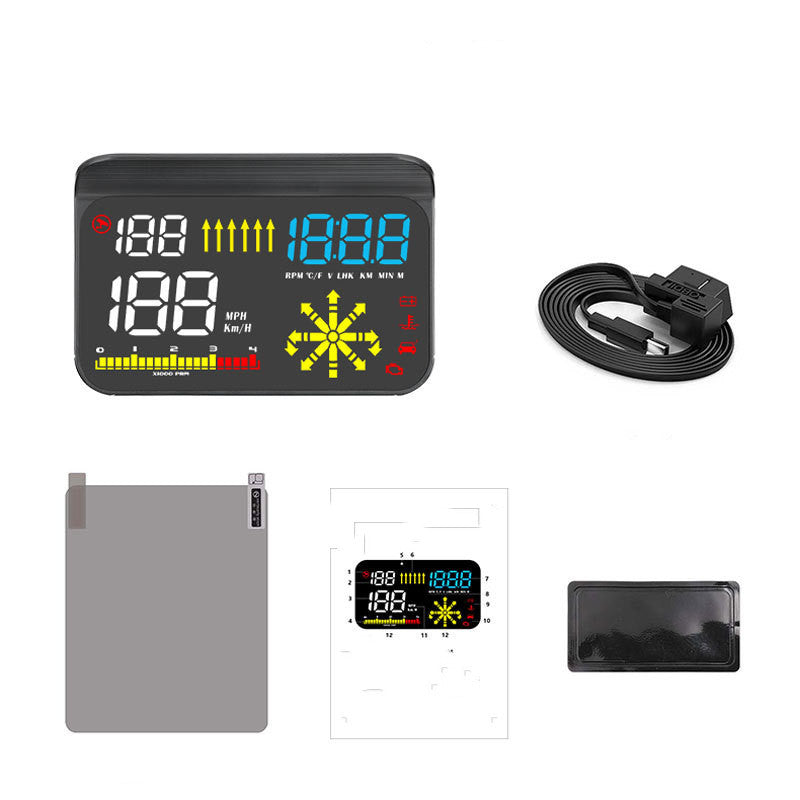 OBD Speed Navigation HUD Display
