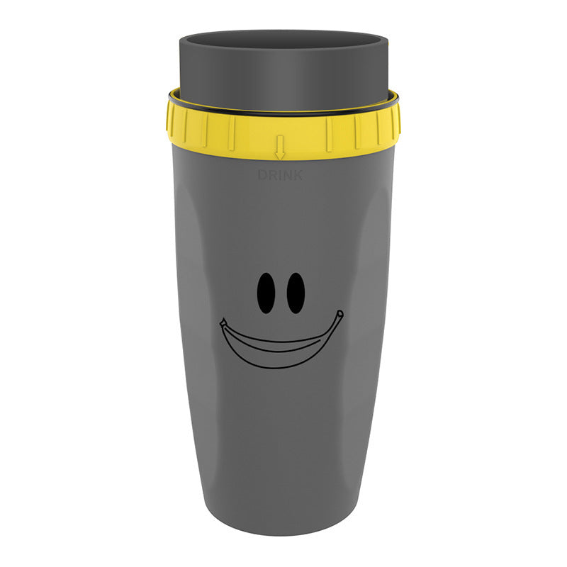 No Cover Twist Travel Cup with Straw and Double Insulation