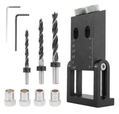 Woodworking Perforation Locator Connection Tool