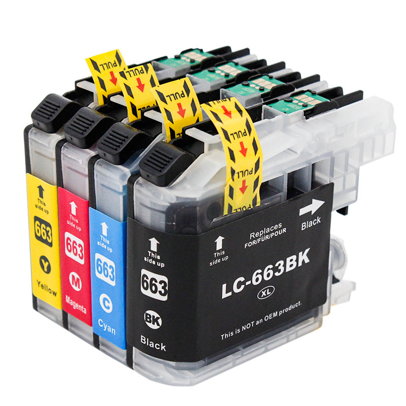 Ink Cartridge Set: LC669BK, LC665, LC663