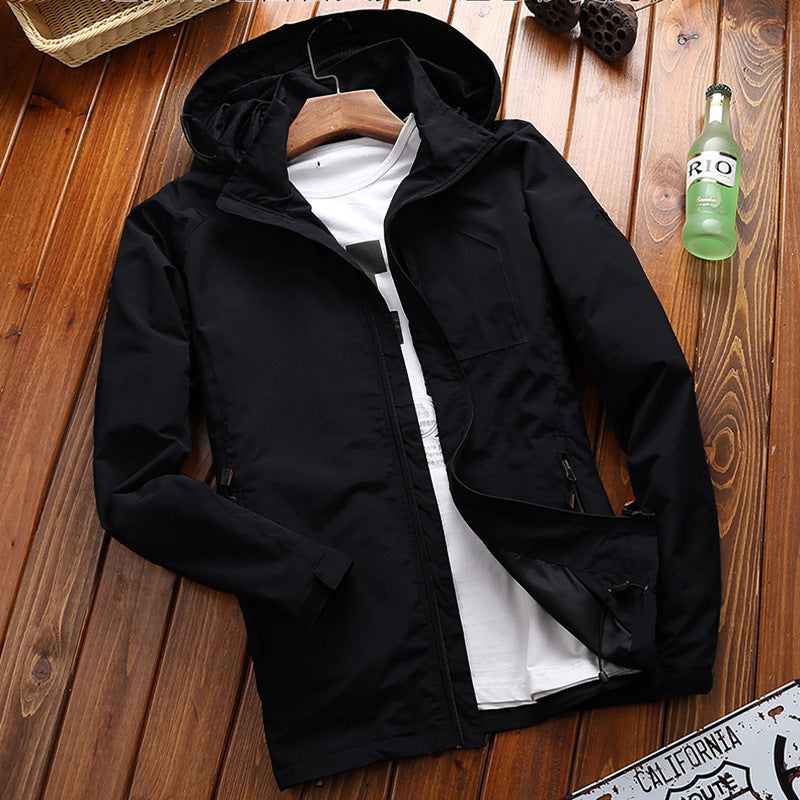 NIANJEEP Men's Outdoor Velvet Jacket