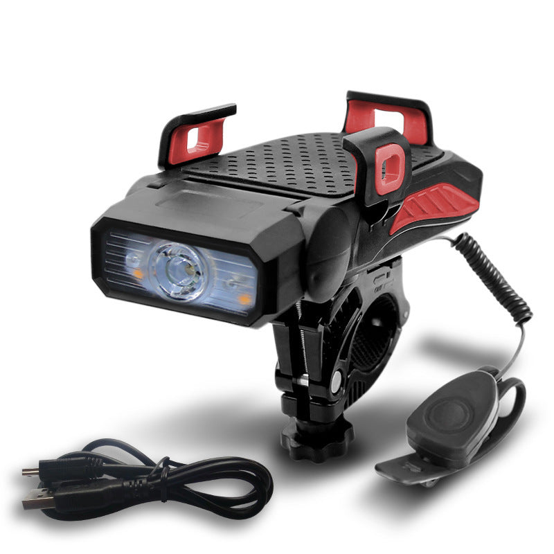 Rechargeable Bicycle Light Night Riding Flashlight