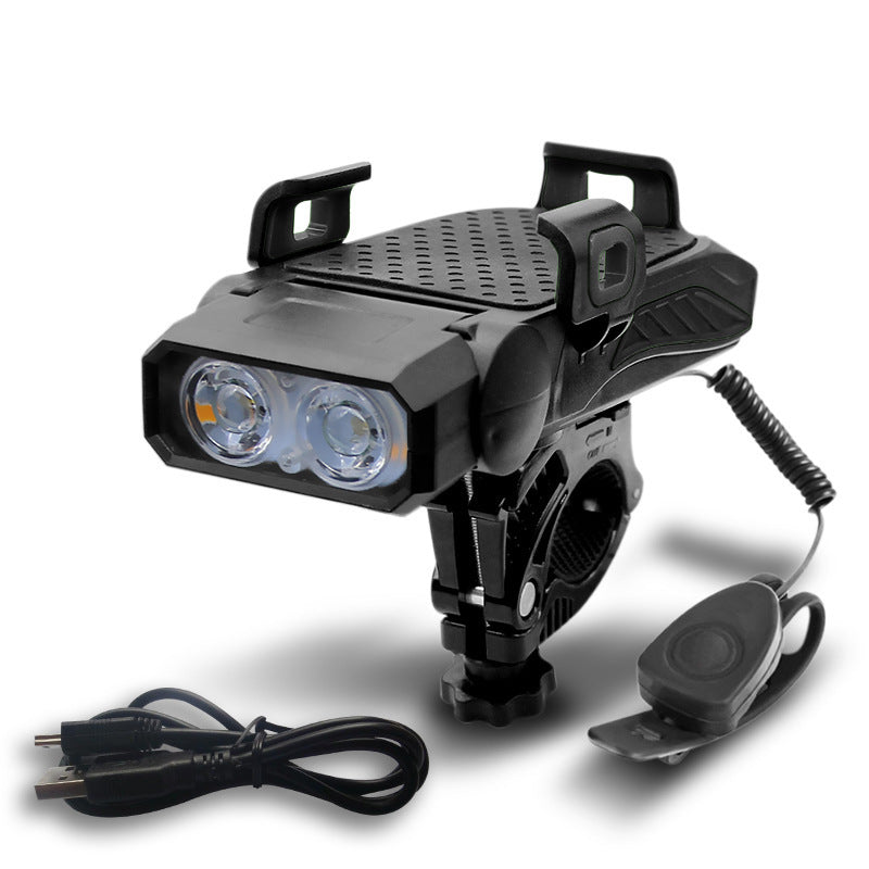 Rechargeable Bicycle Light Night Riding Flashlight