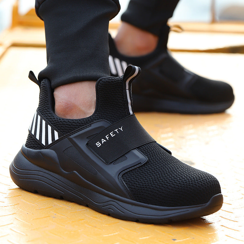 Summer Breathable Steel Toe Labor Shoes