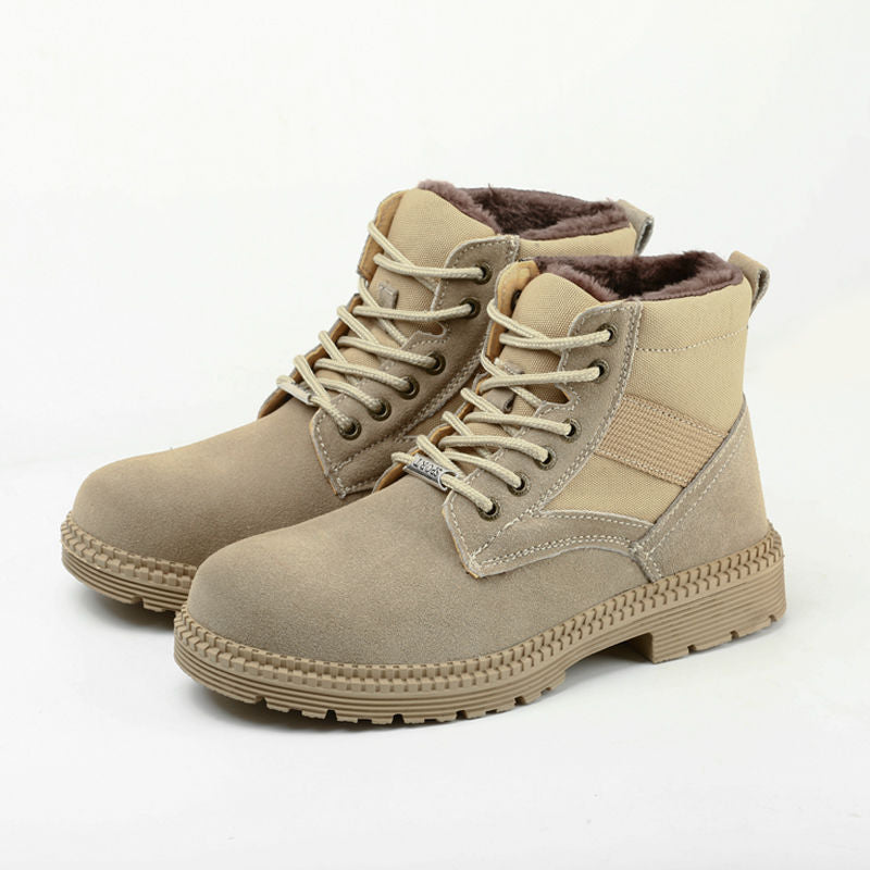 Oxford Cloth Anti-Smashing And Anti-Piercing High-Top Safety Shoes