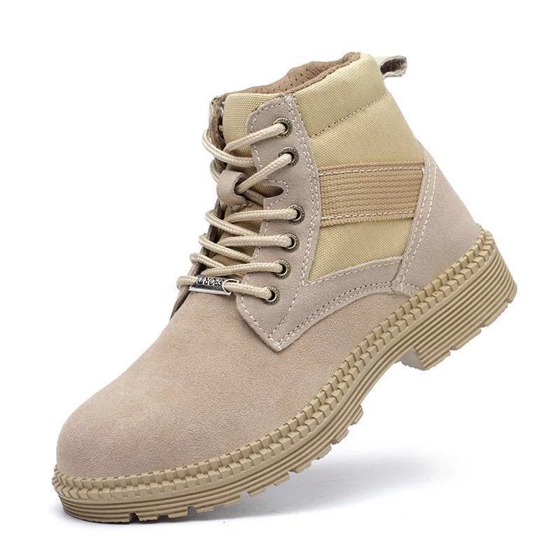 Oxford Cloth Anti-Smashing And Anti-Piercing High-Top Safety Shoes