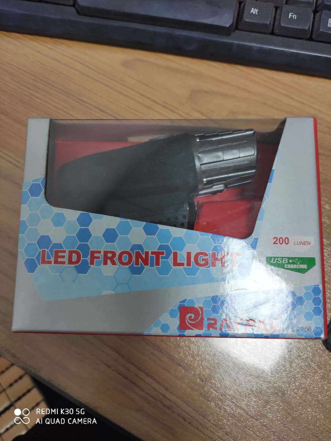 USB Rechargeable Bicycle Headlight Taillight Set