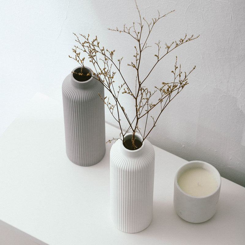 Small Potted Dried Flower Bouquet Decor