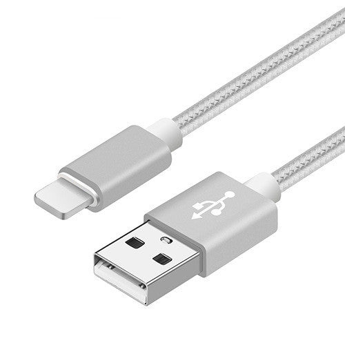 Nylon Braided V8 Charging Cable for Apple