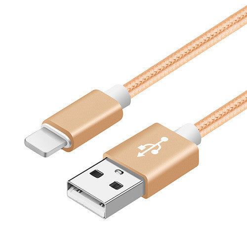 Nylon Braided V8 Charging Cable for Apple