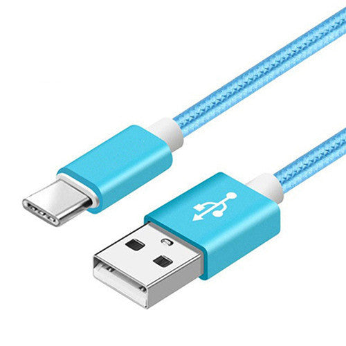 Nylon Braided V8 Charging Cable for Apple