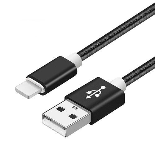 Nylon Braided V8 Charging Cable for Apple