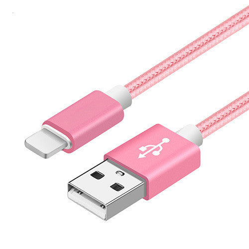 Nylon Braided V8 Charging Cable for Apple