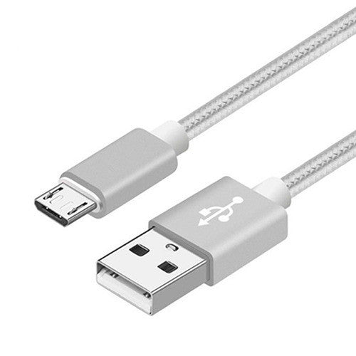 Nylon Braided V8 Charging Cable for Apple