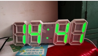 3D LED Digital Wall Clock