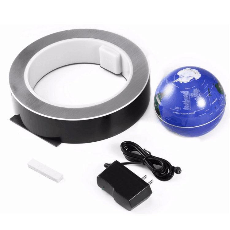 Round LED Floating Globe Magnetic Levitation World Map Light