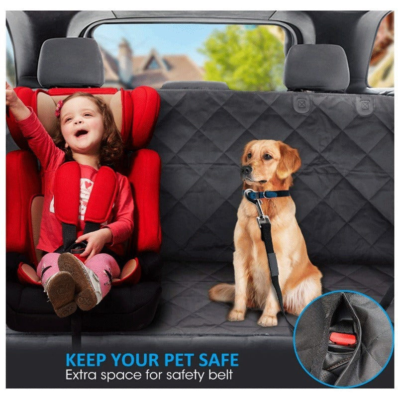 Orange Waterproof Car Pet Mat Custom