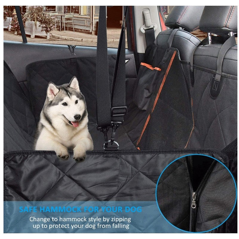 Orange Waterproof Car Pet Mat Custom