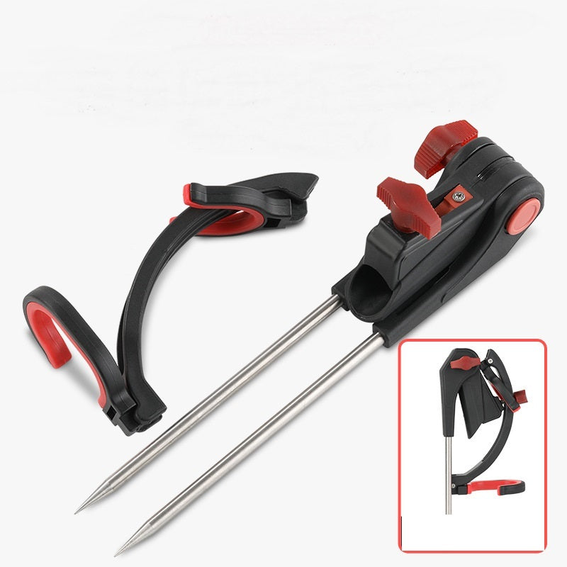 360° Adjustable Foldable Fishing Rod Holder - Universal Fit