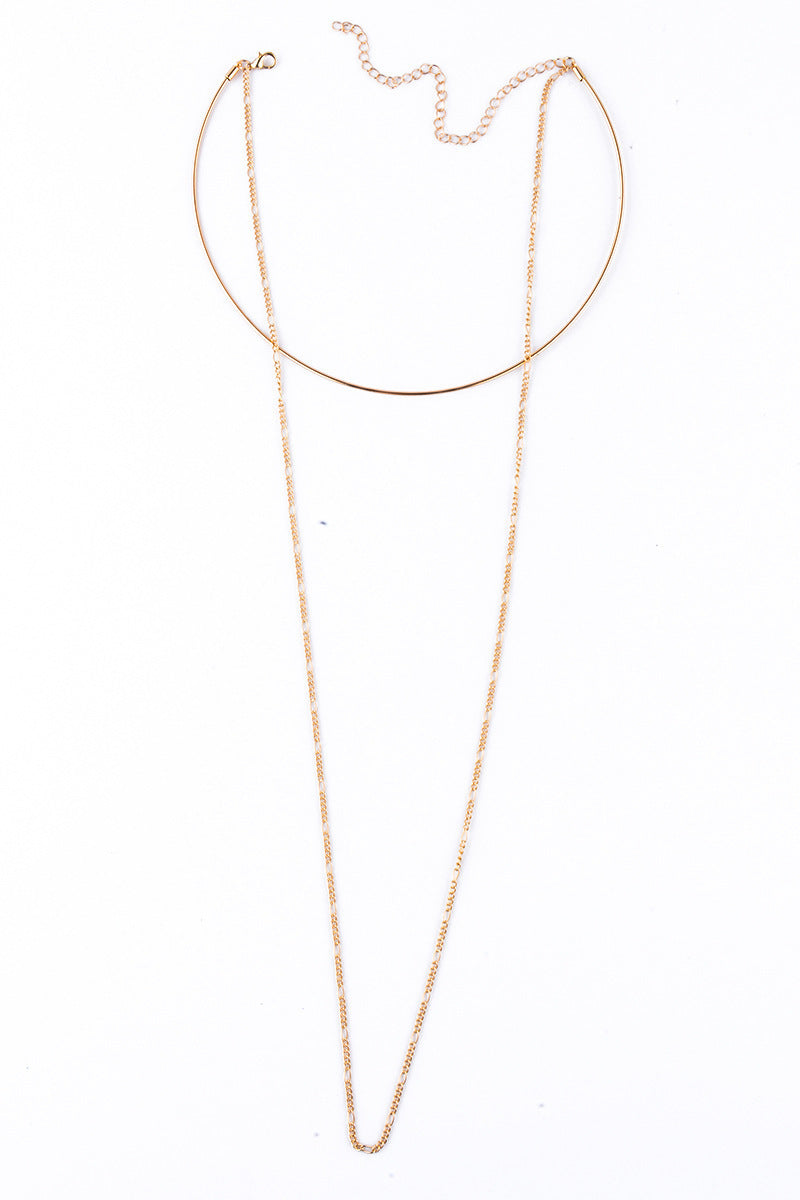 New Style Simple Metal Smooth Collar