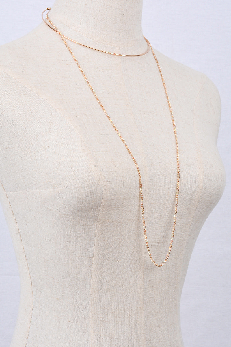 New Style Simple Metal Smooth Collar