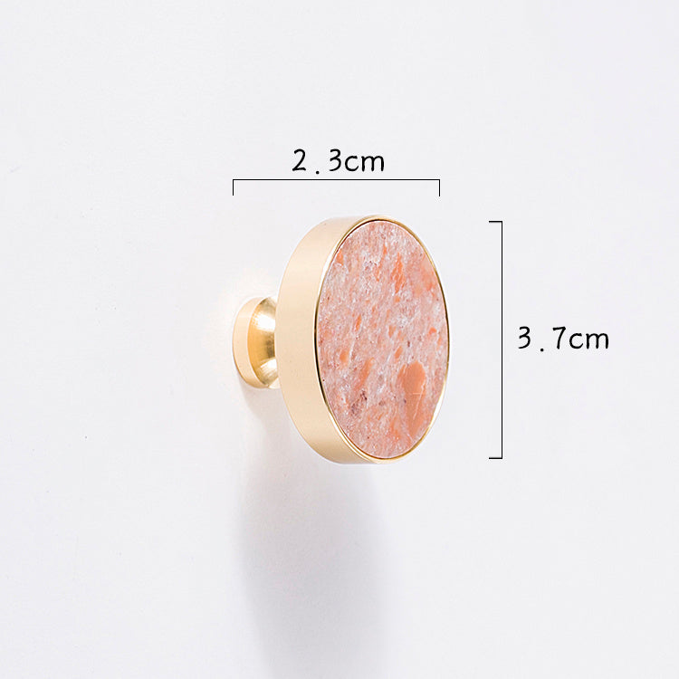 Nordic Marble Crystal Gold Brass Handle Light
