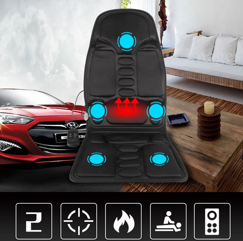 Car Massage Cushion Dual Use Vibration Chair