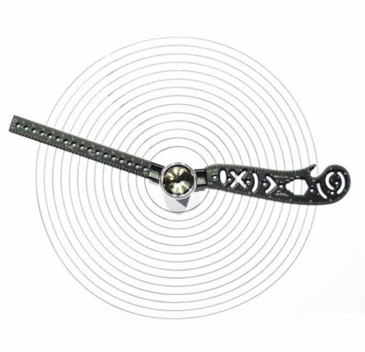Multifunction Creative Drawing Ruler Tool
