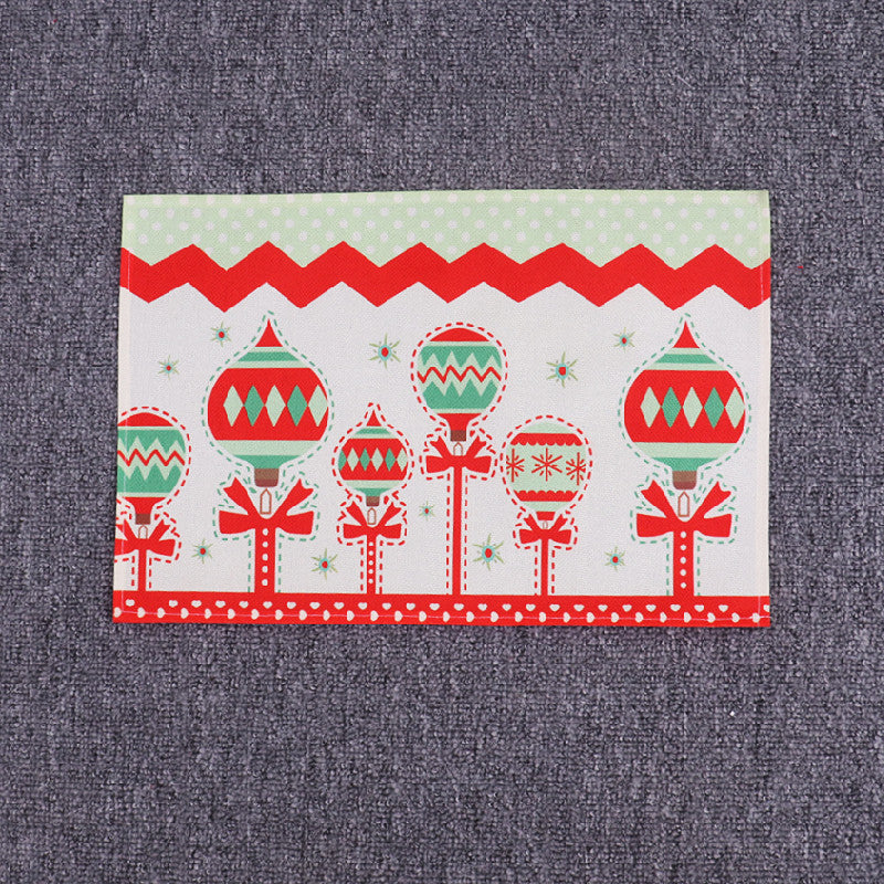 New Christmas Table Mat Tablecloth Decor