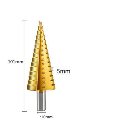 Pagoda Drill Bit Metal Hole Opener Tool