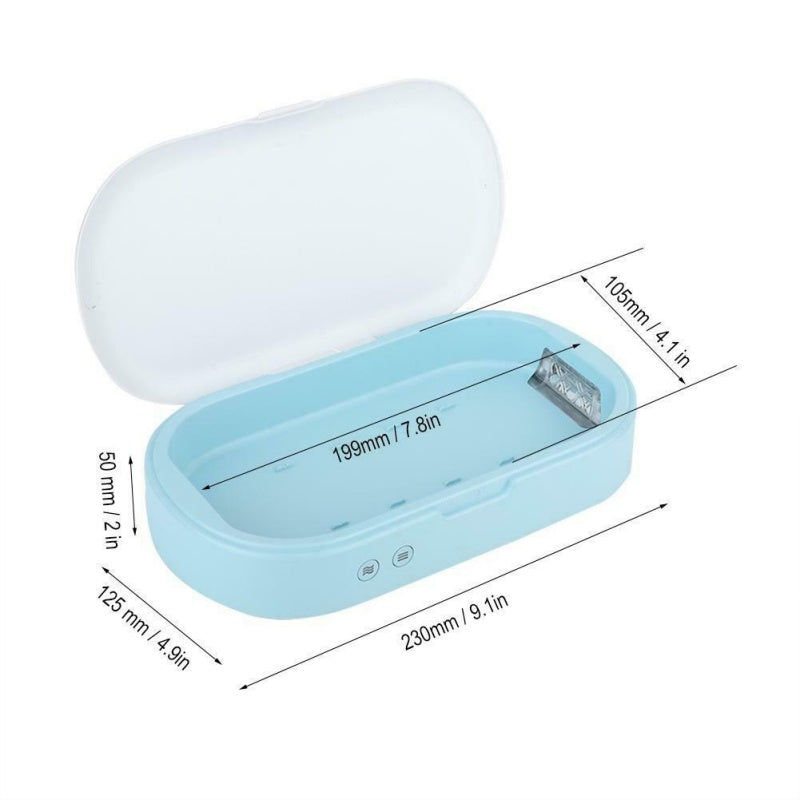 5V Double UV Phone Sterilizer Box Jewelry Cleaner Sanitizer
