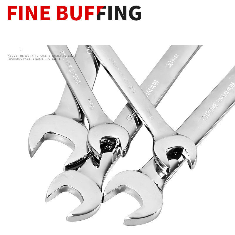 Automatic Ratchet Wrench Set Quick Release Combination Tool
