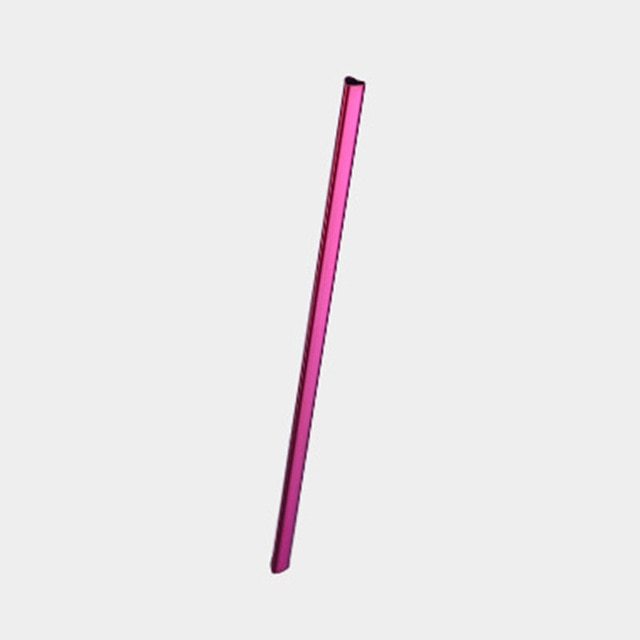Reusable Metal Heart-shaped Drinking Straws Set